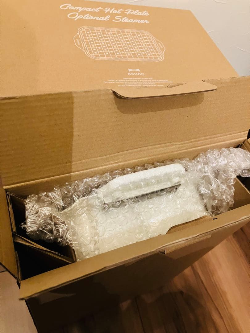 【新品未使用】BRUNO コンパクトグリルホットプレート 3点セット