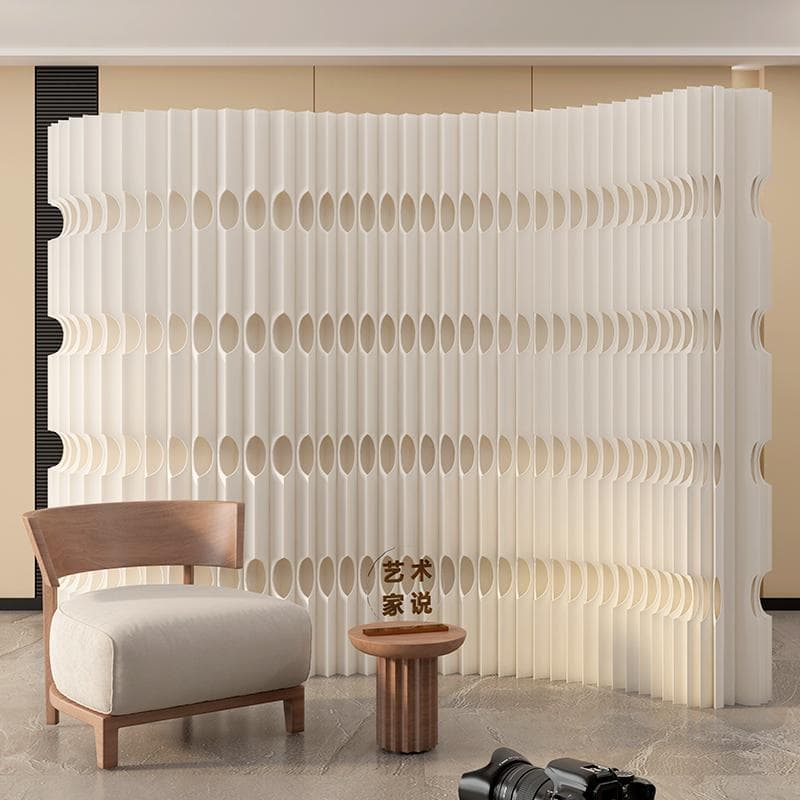 パーテーション間仕切り折り畳み式高さ1.8ｍ長さ1ｍ-2ｍ組立不要ついたて目隠し