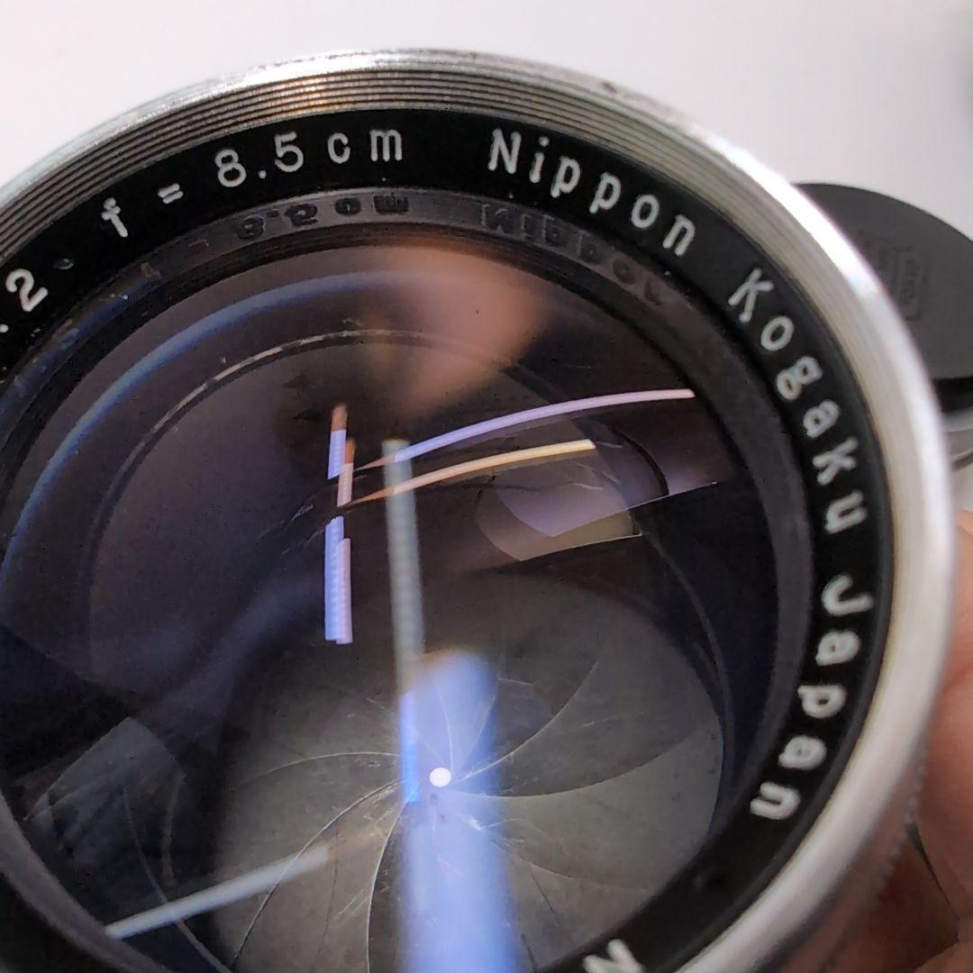 美品 NIKKOR-P.C 85mm F2 日本光学 オールドレンズ
