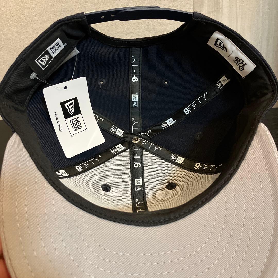 ロンハーマン　ニューエラキャップ ネイビー/グレー