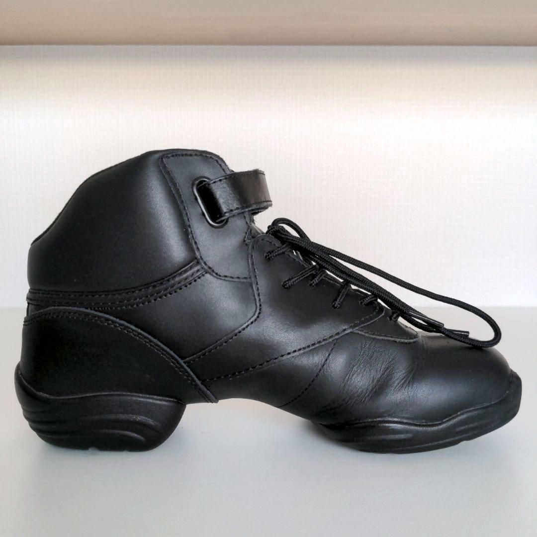 未使用級 カペジオ Capezio ダンススニーカー DS01 24.5cm 黒