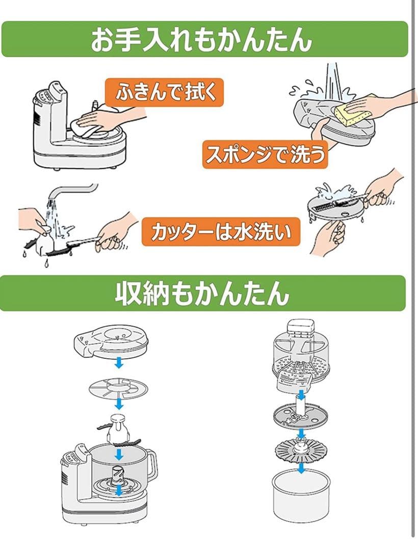 しんさま専用です。 【新品未使用】Panasonic フードプロセッサー