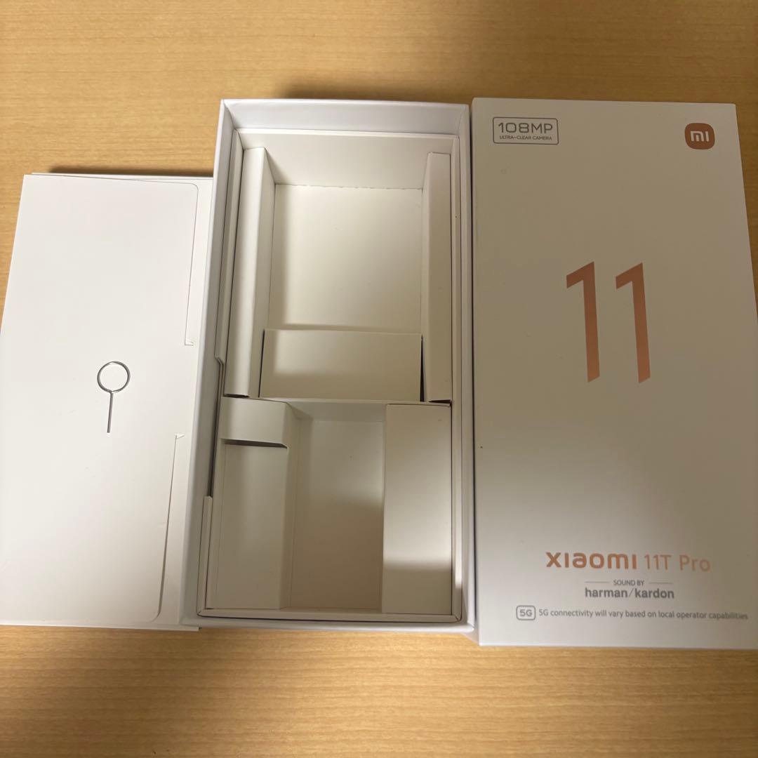 【美品】Xiaomi 11T Pro セレスティアルブルー128GB