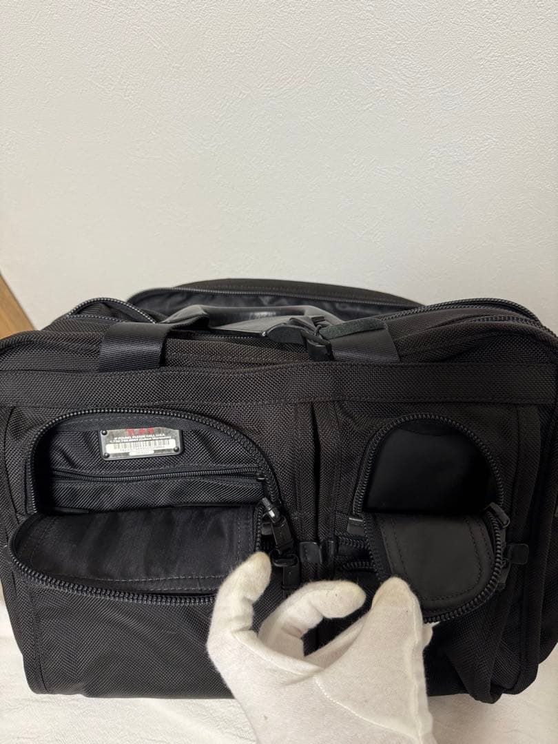 美品　トゥミ　アルファー　エクスパンダブル　オーガナイザー　ブラック　拡張機能