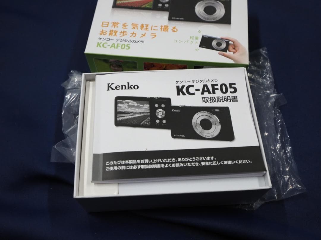 未使用 ケンコー デジタルカメラ KC-AF05 コンデジ　B級品