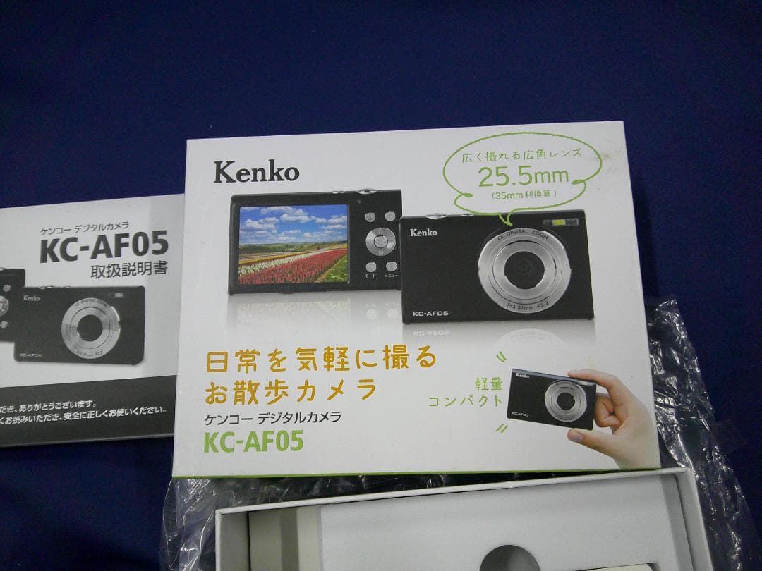 未使用 ケンコー デジタルカメラ KC-AF05 コンデジ　B級品