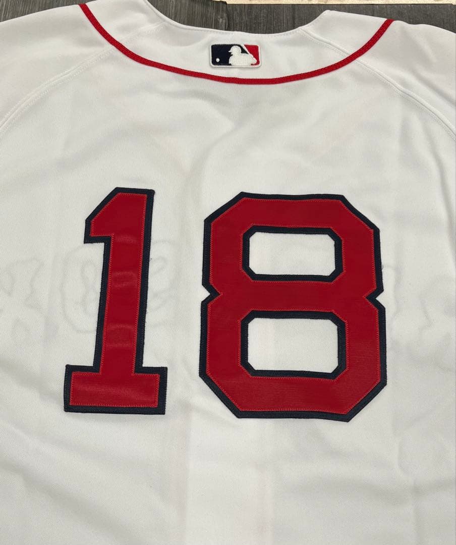 レッドソックス 松坂オーセンティックユニフォーム/Lサイズ