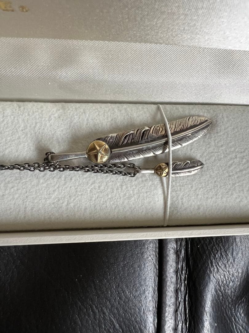 CALEE × JAM  MADE フェザー　コラボネックレス