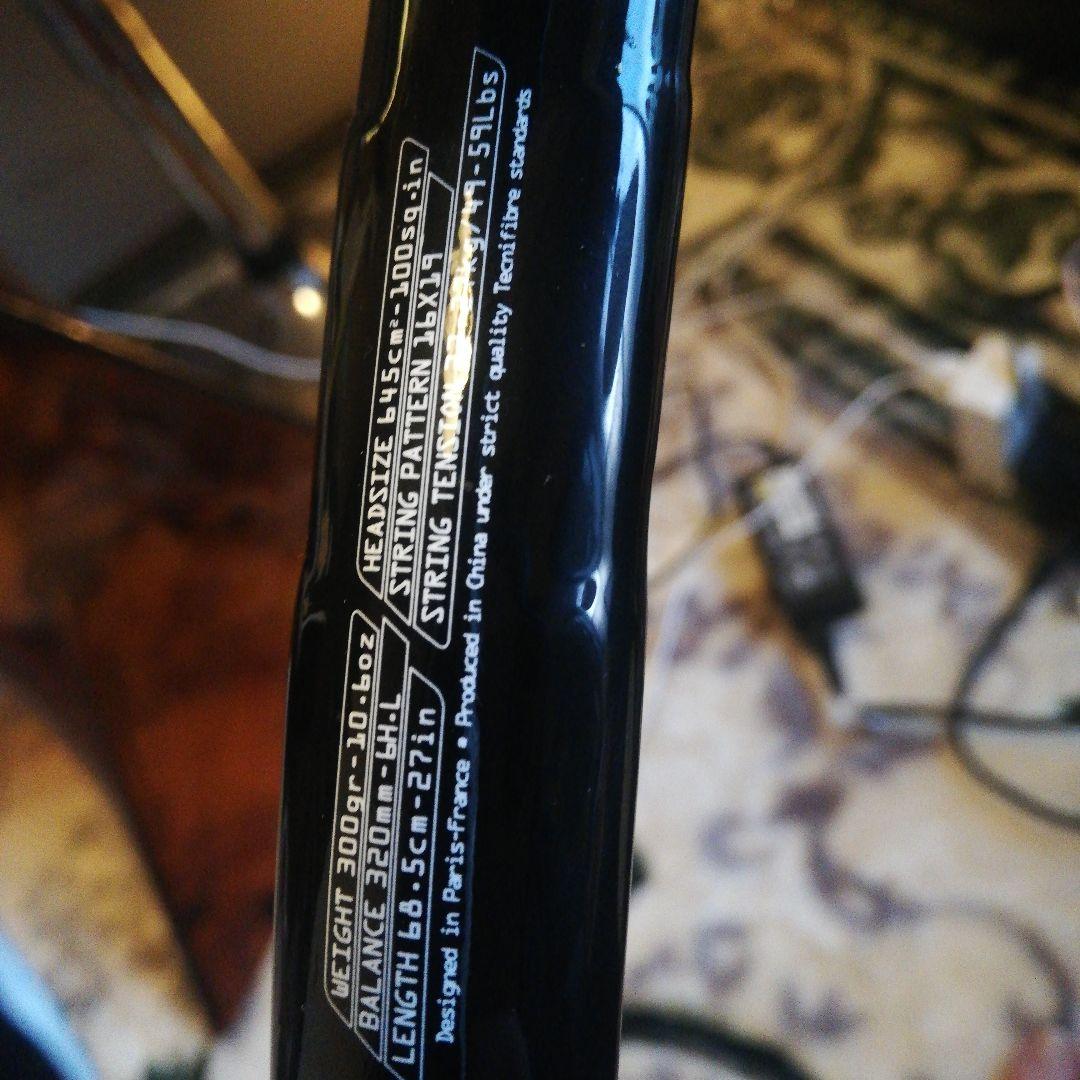 テクニファイバー　ティーファイト300　ゼウス限定モデル　硬式テニスラケット