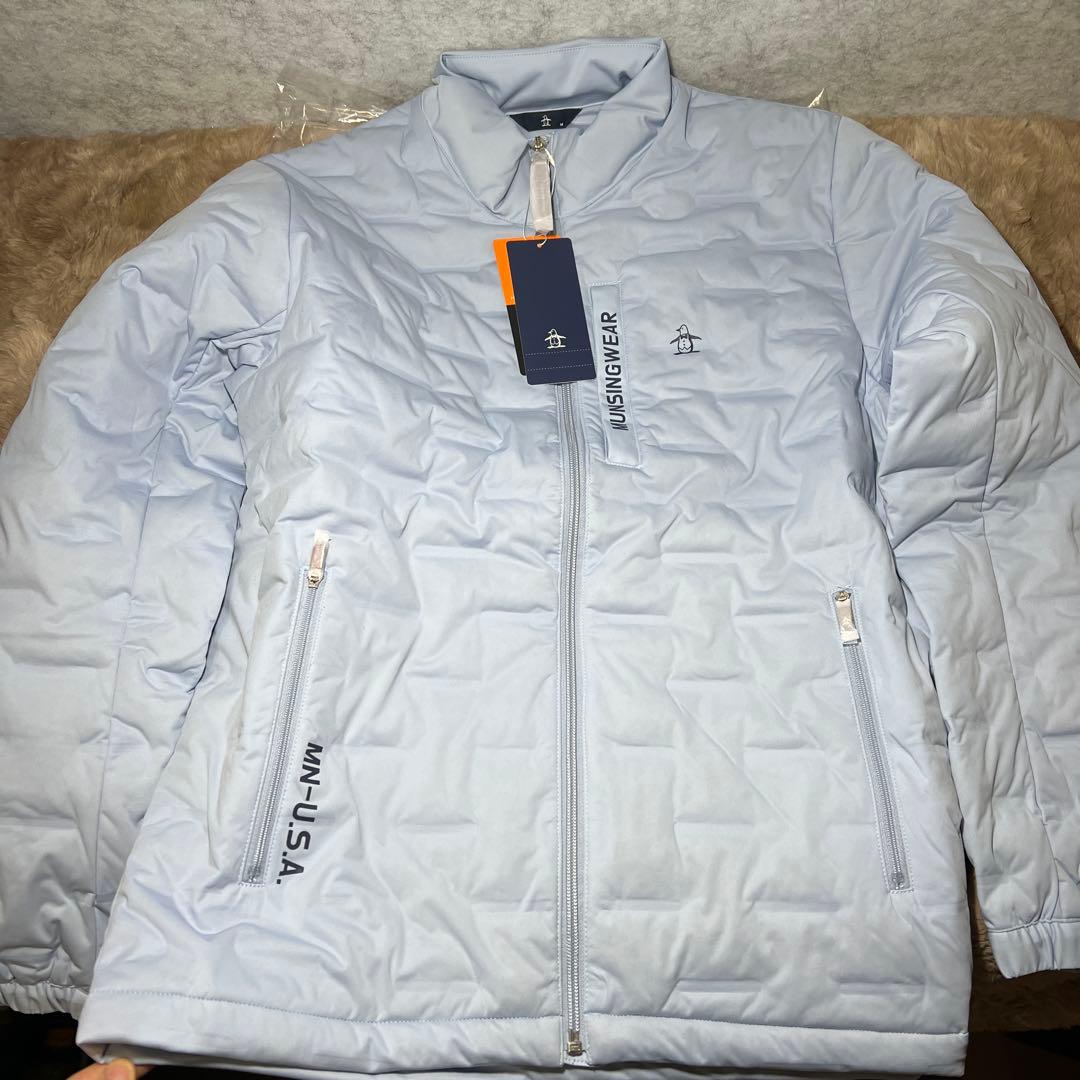 マンシングウェア ブルゾンストレッチ 撥水 防風 ヒートナビ 軽量 ゴルフ