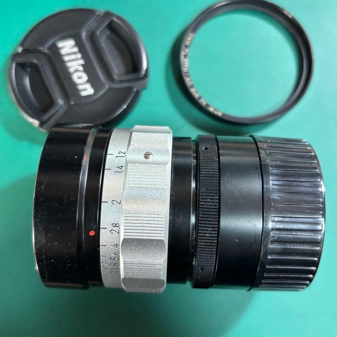 【宮崎光学M距離計連動改造】　CRT Nikkor -O 55mm f1.2
