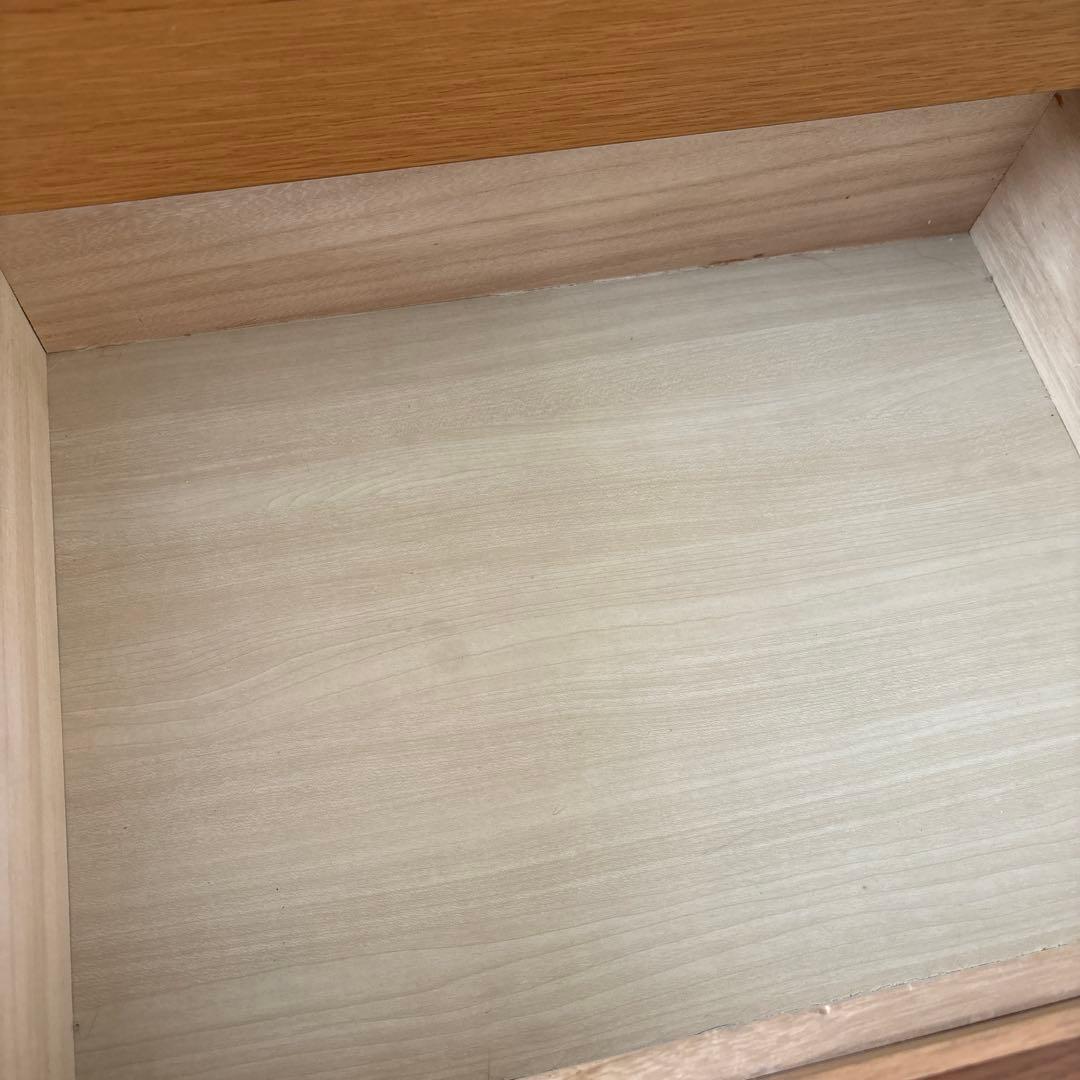 MUJI 木製AVラック　幅110 オーク材
