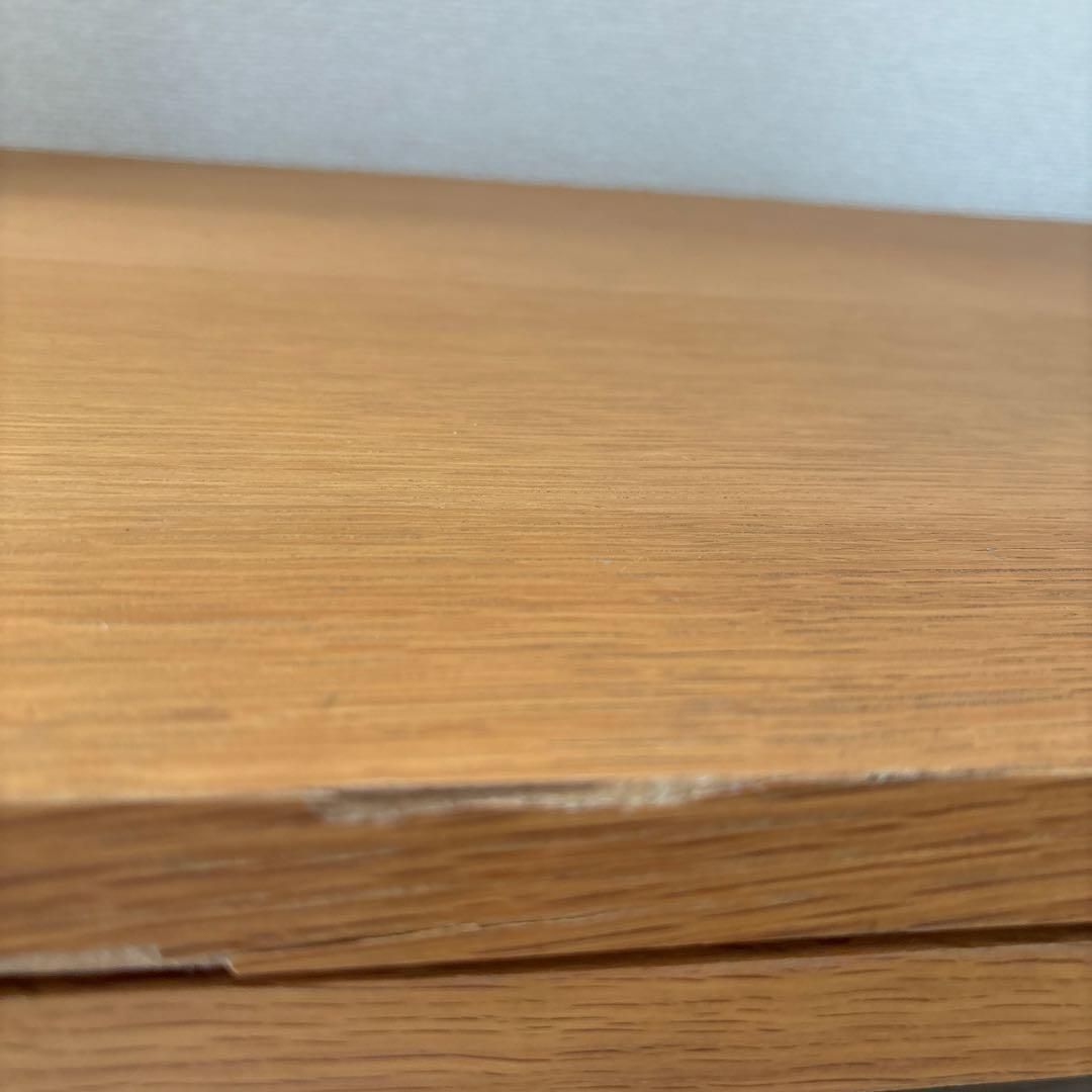 MUJI 木製AVラック　幅110 オーク材