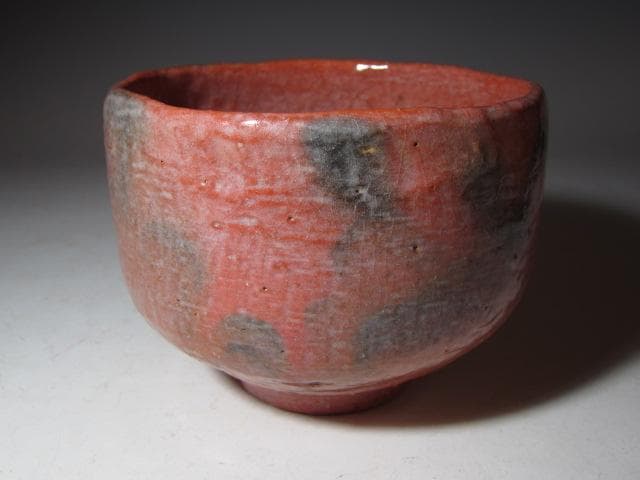 裏千家 十三代 円能斎 自作赤「玉柏」二重箱k548