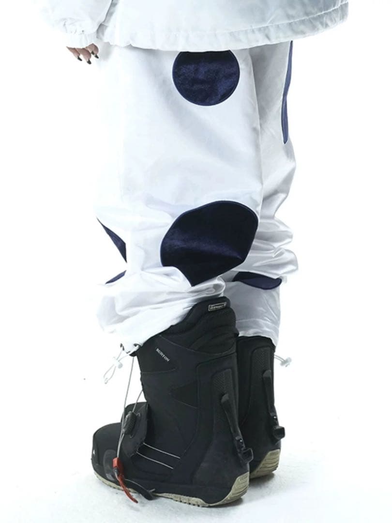 新品未使用 スキーパンツ ホワイト S 男女兼用 日常使用可