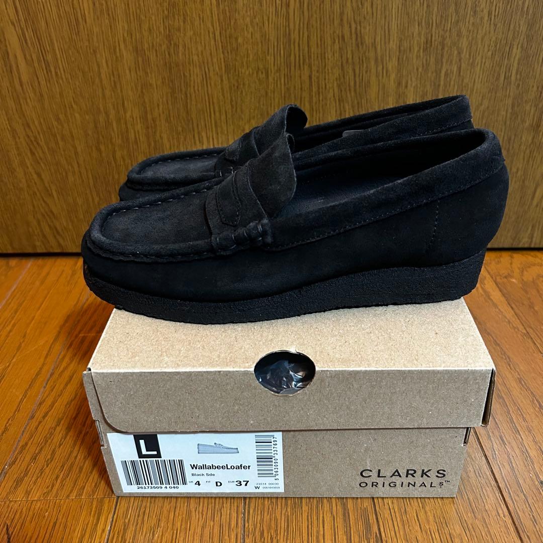 【未使用品】定価26400 CLARKS Wallabee Loafer UK4