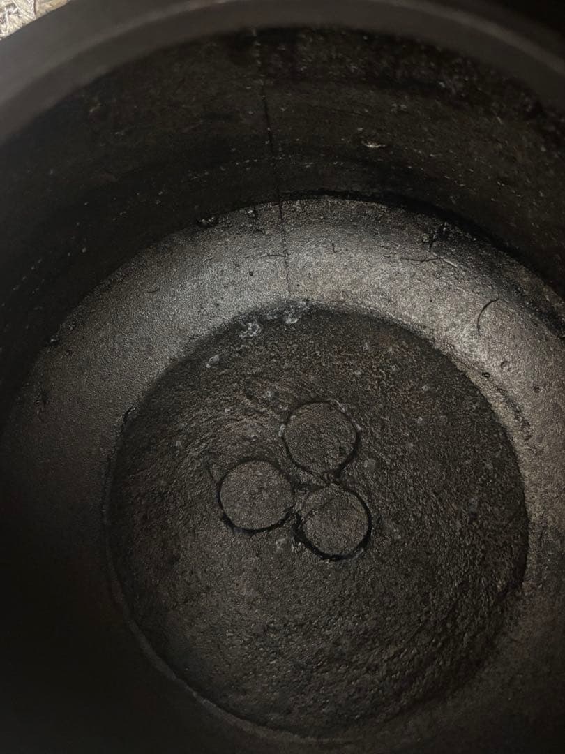 電気風炉野々田式　「面取風炉　合金製」「風炉用炭型電熱器」 「糸目尻張釜」セット