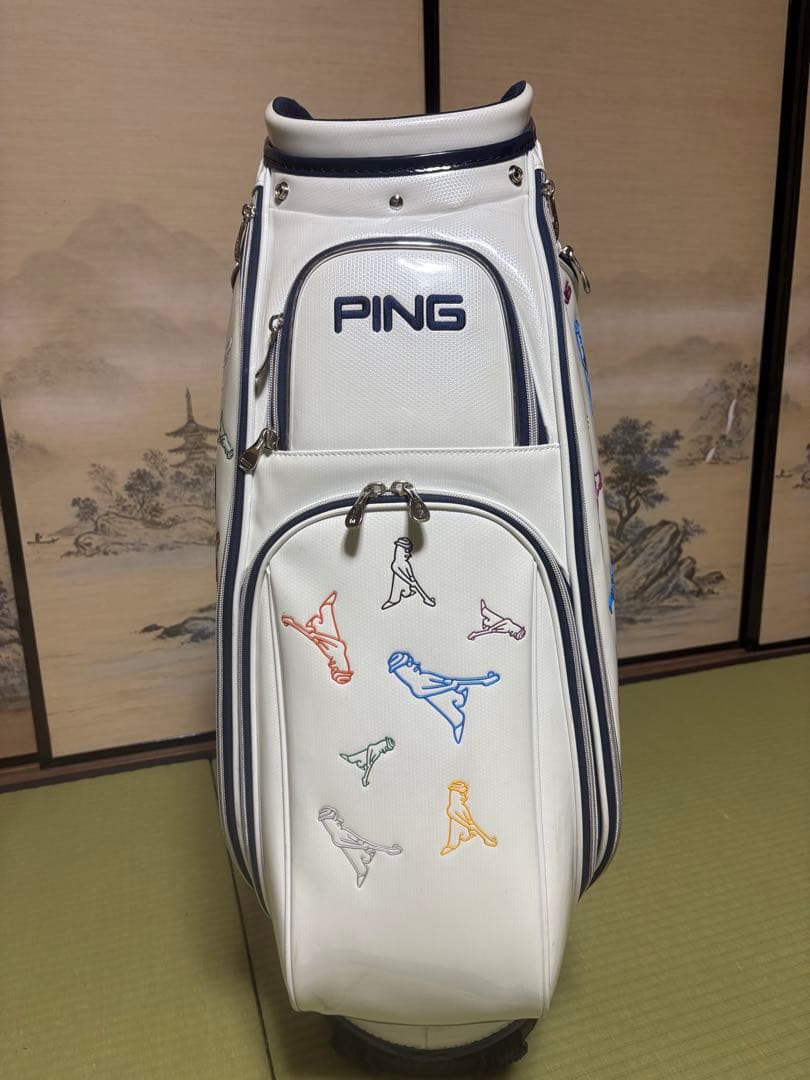 ピン/ping　ハイグレード　エナメルキャディバッグ