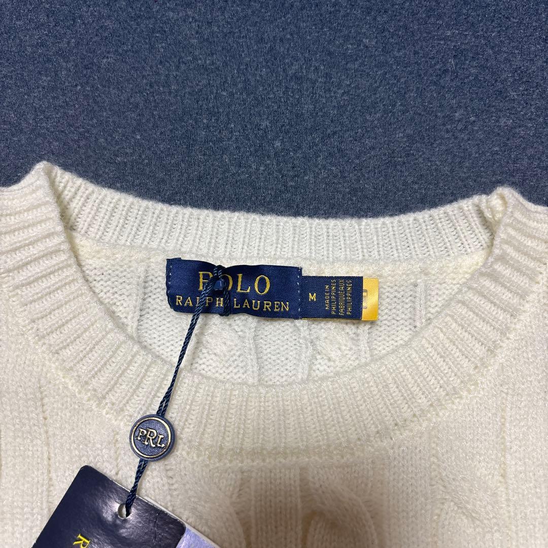 の*ぶ様 【新品タグ付】POLO RALPH LAUREN ケーブルニット コッ