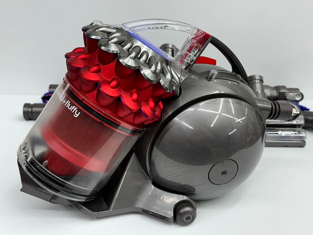 動作保証品　中古　ダイソン　Dyson CY24 掃除機　フルセット　赤　レッド