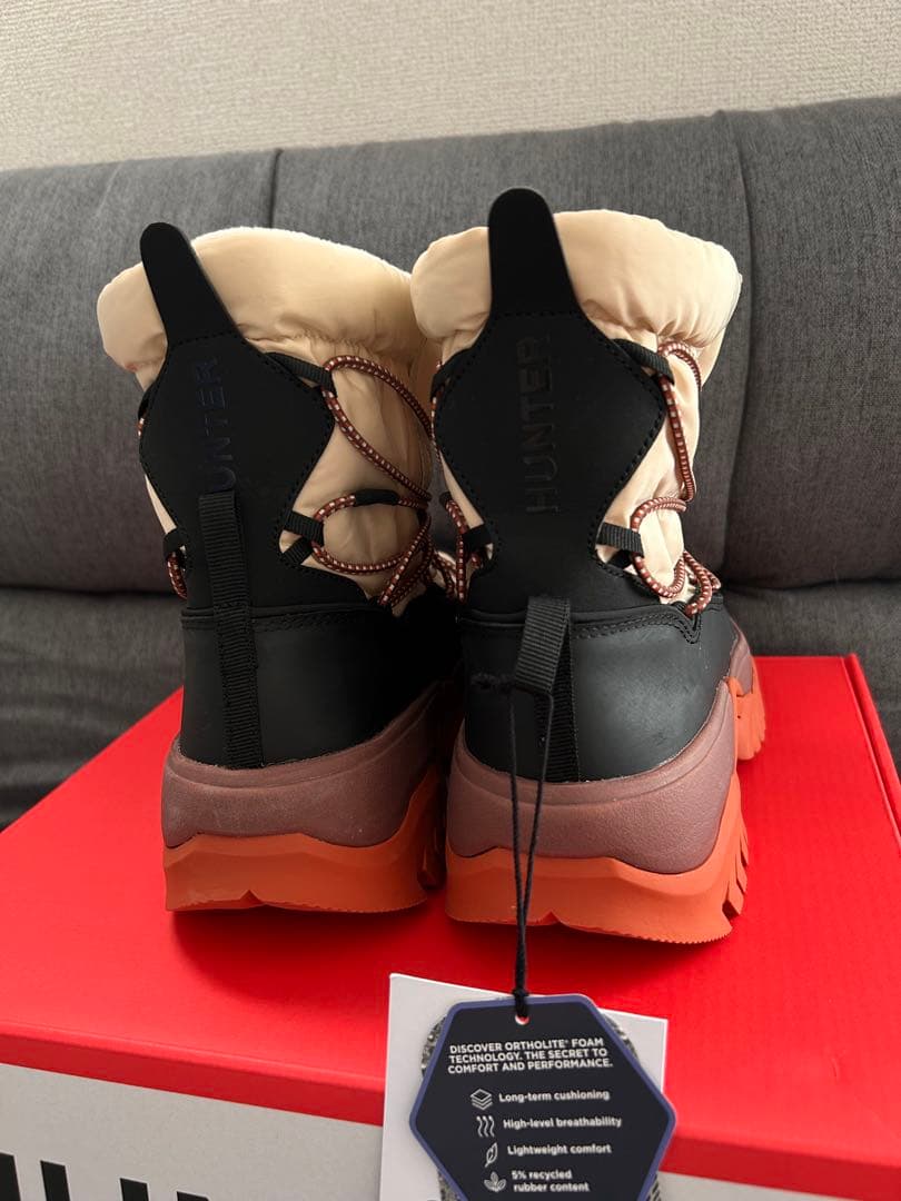 最終値下げ【新品未使用】即配送！HUNTER ハイカットブーツ 23cm