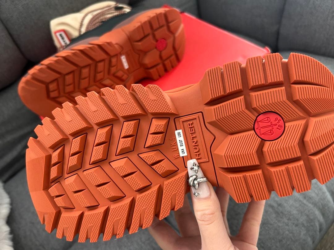 最終値下げ【新品未使用】即配送！HUNTER ハイカットブーツ 23cm