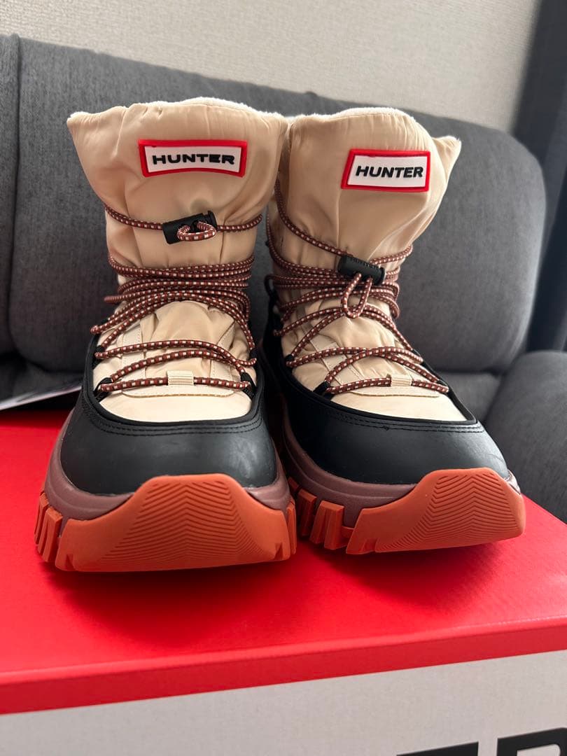 最終値下げ【新品未使用】即配送！HUNTER ハイカットブーツ 23cm