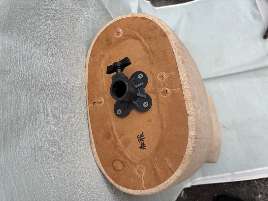 和装トルソー　べージュ着付けマネキン 和装ボディ女性用 　金属スタンド付き