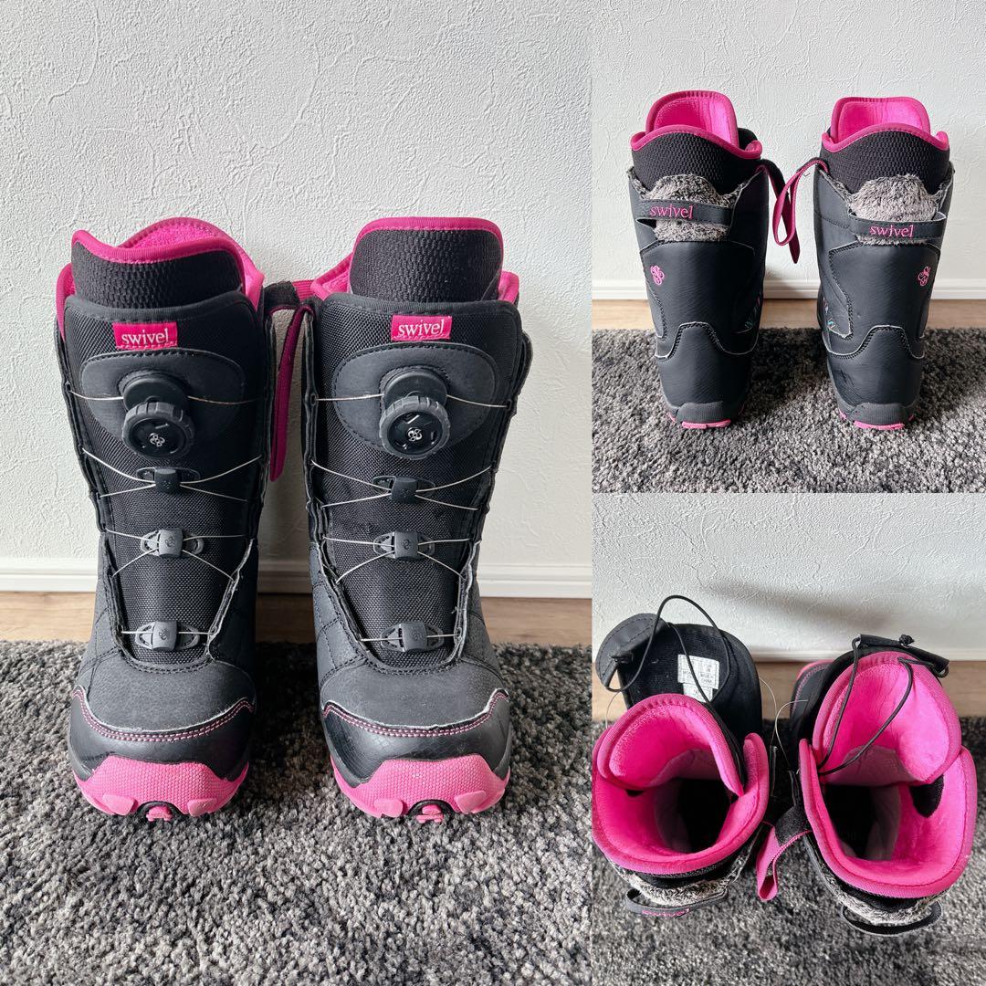 ELAN mirror 138cm スノーボード 3点セット