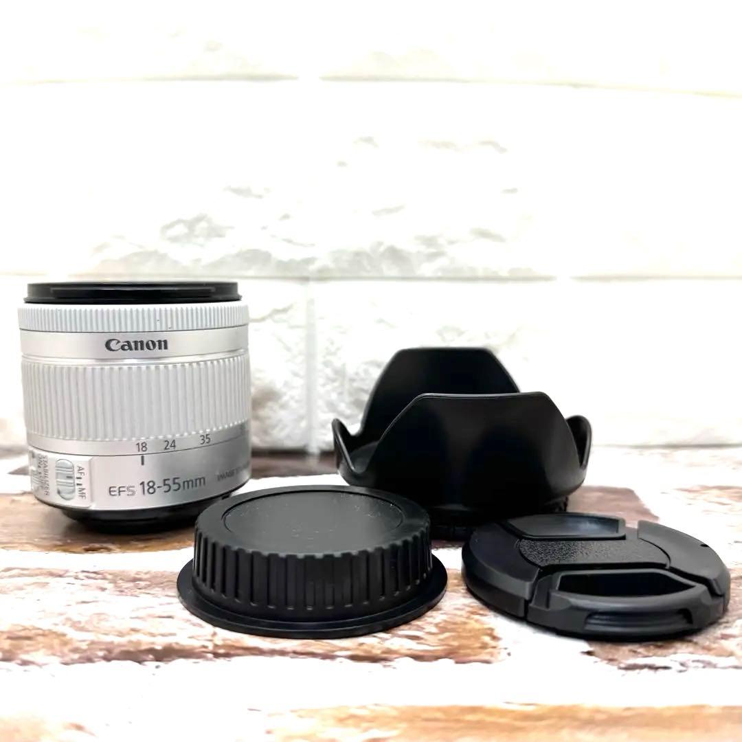 田中様希少シルバー色レンズCanon EOS KISS X5 レンズセットスマホ