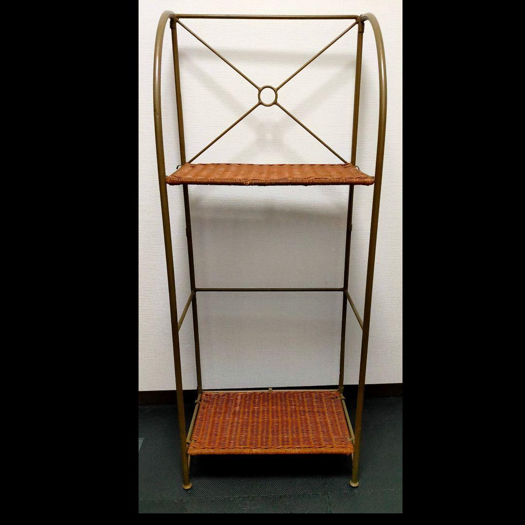 木製ラック・ウッドラック 612.Antique Iron Shelf Indonesia