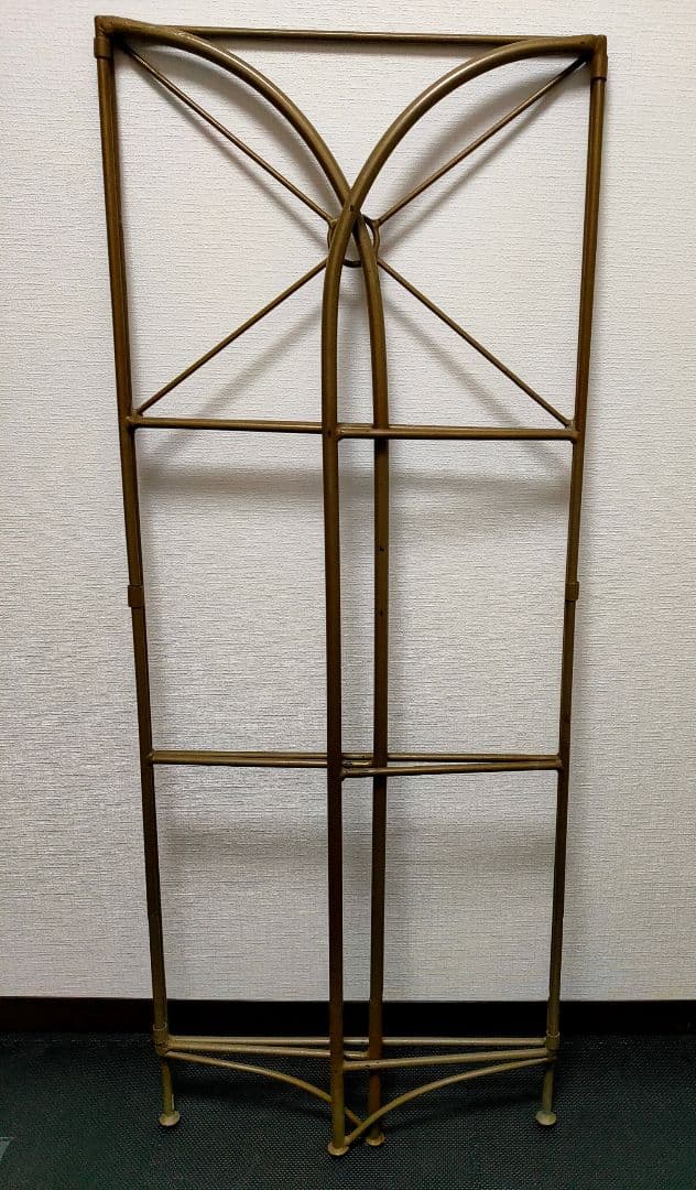 木製ラック・ウッドラック 612.Antique Iron Shelf Indonesia