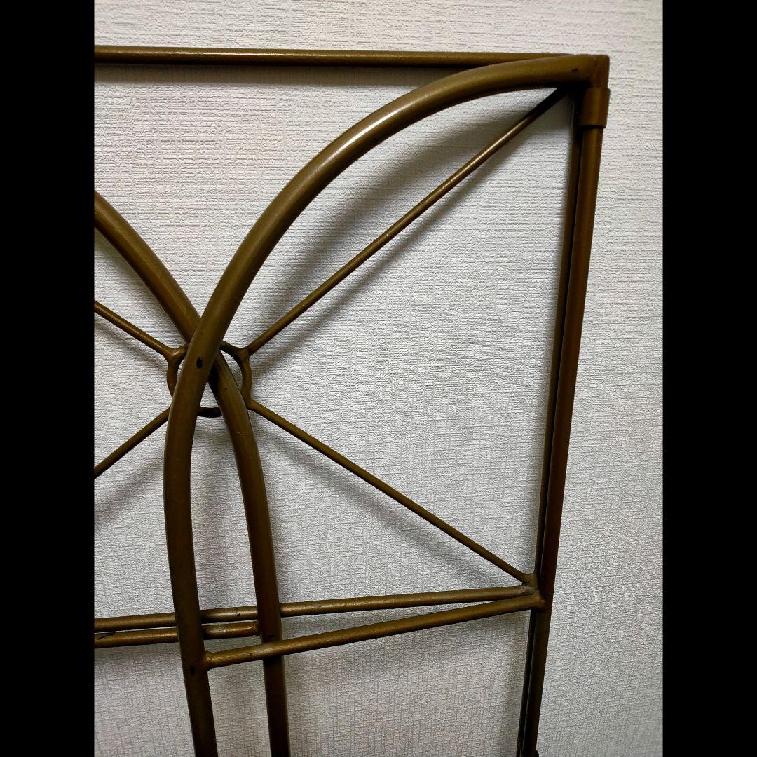 木製ラック・ウッドラック 612.Antique Iron Shelf Indonesia