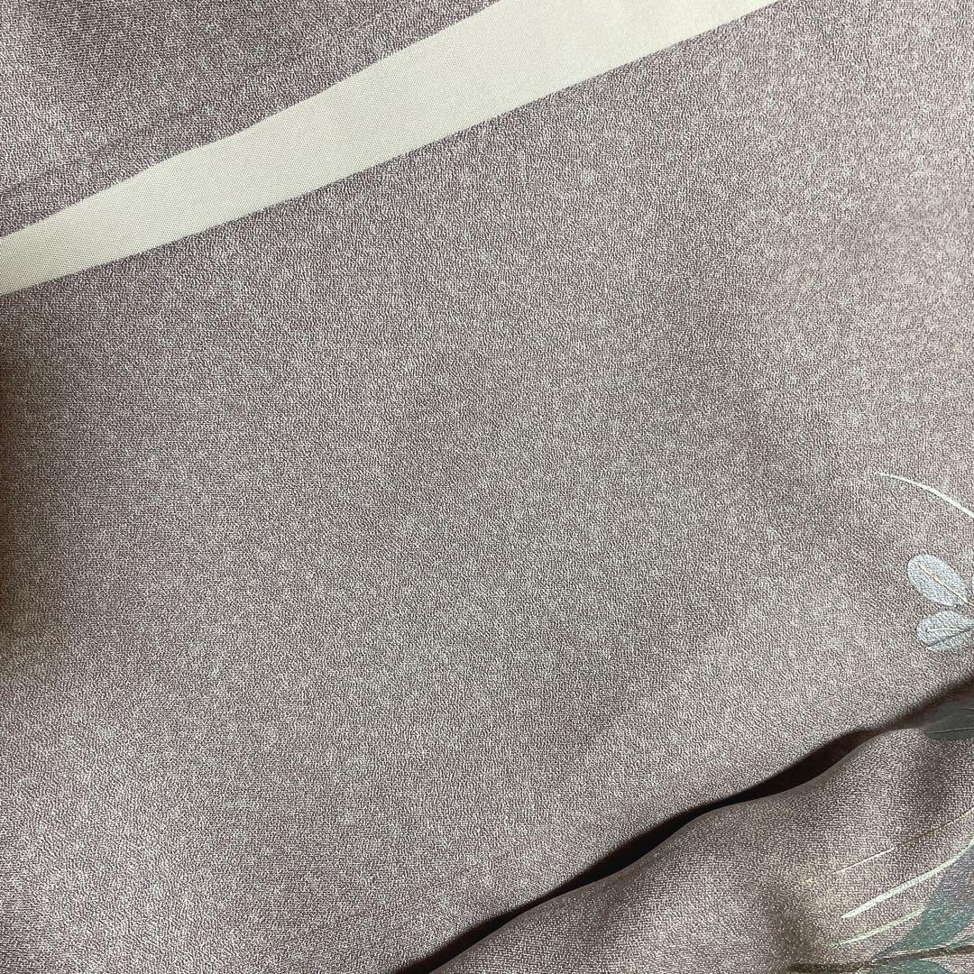 訪問着　フルセット　鶴　飛び立つ鶴　金彩加工　螺鈿加工　入学式　卒業式　Q5