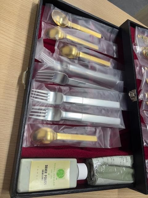 【新品未使用】YAMACO ヤマコ NOBELJUBILEE カトラリーセット