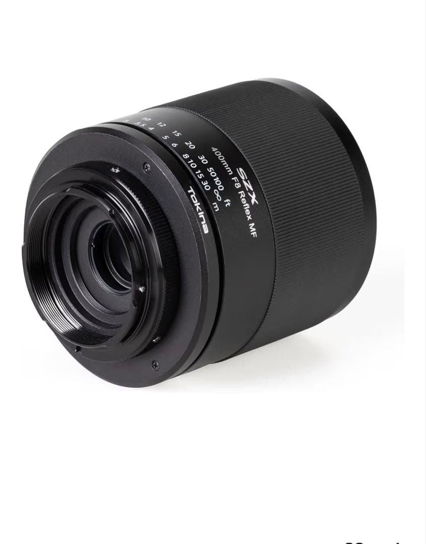 Tokina 望遠ミラーレンズ 400mm キヤノンEFマウント＋レンズフード