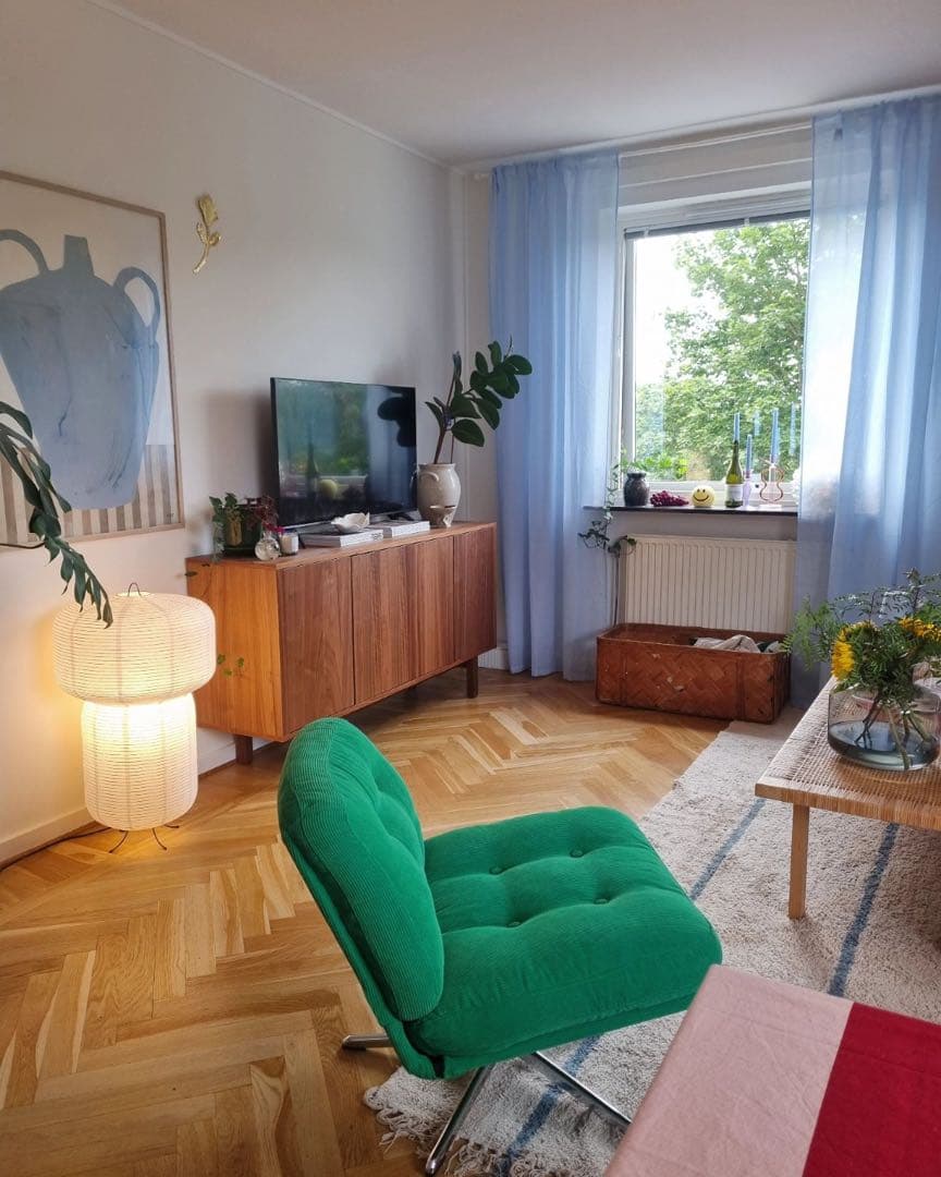 新品★未開封 ディヴリンゲ イケア 1人掛けソファ 回転パーソナルチェア