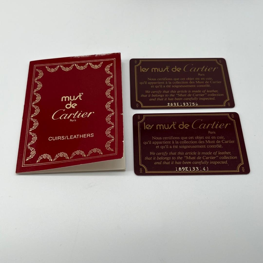 良品✨カルティエ ゴールド金具 レザー ベルト ボルドー 箱付き