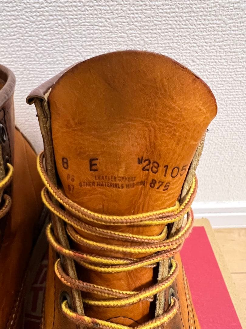 RED WING 875 犬刻印　97年製　8E