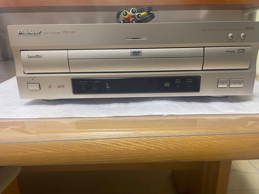 Pioneer DVD/レーザーディスク コンパチブルプレーヤー DVL-919