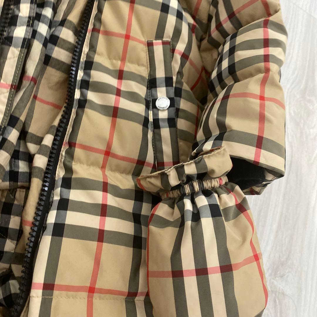 正規美品！Burberryバーバリーチェック新生児赤ちゃんボディースーツセット