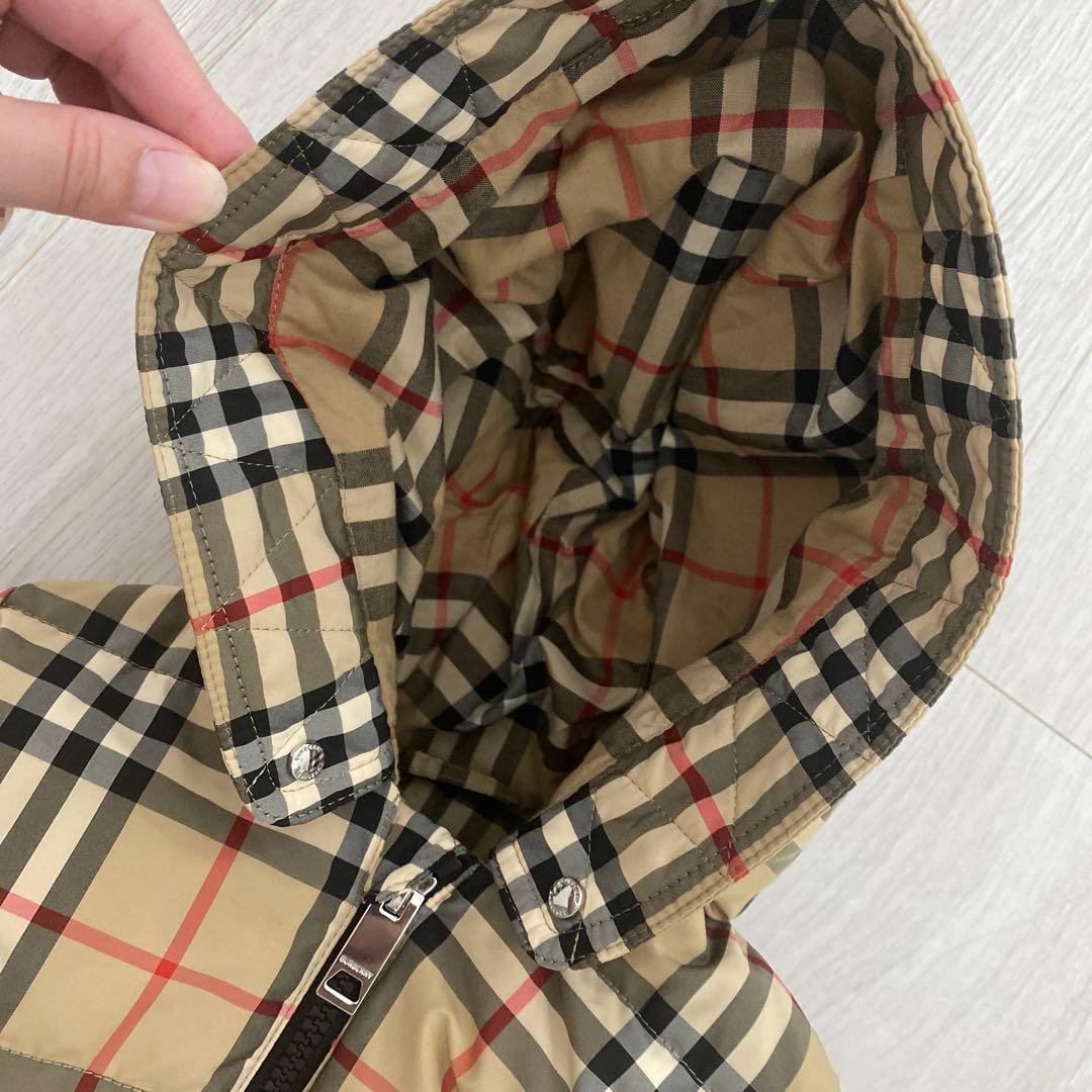 正規美品！Burberryバーバリーチェック新生児赤ちゃんボディースーツセット