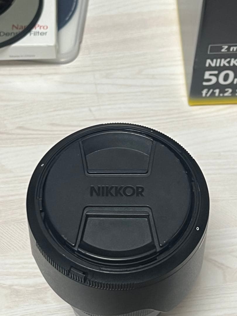 Nikon Z 50mm f/1.2 S 単焦点レンズ（美品・一部傷あり）