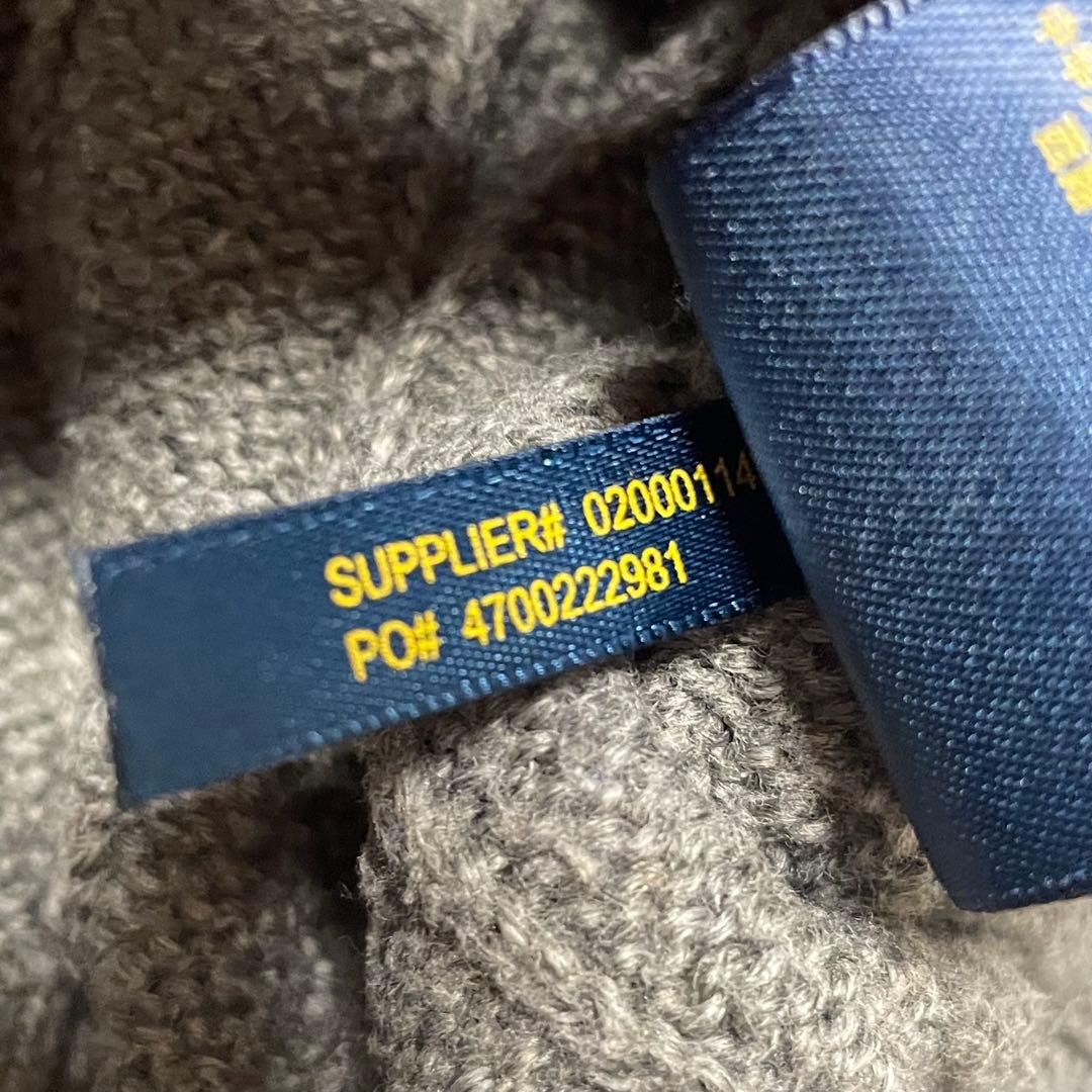 ポロラルフローレン　L ケーブルニット　コットン　ポニー　クルーネック　セーター