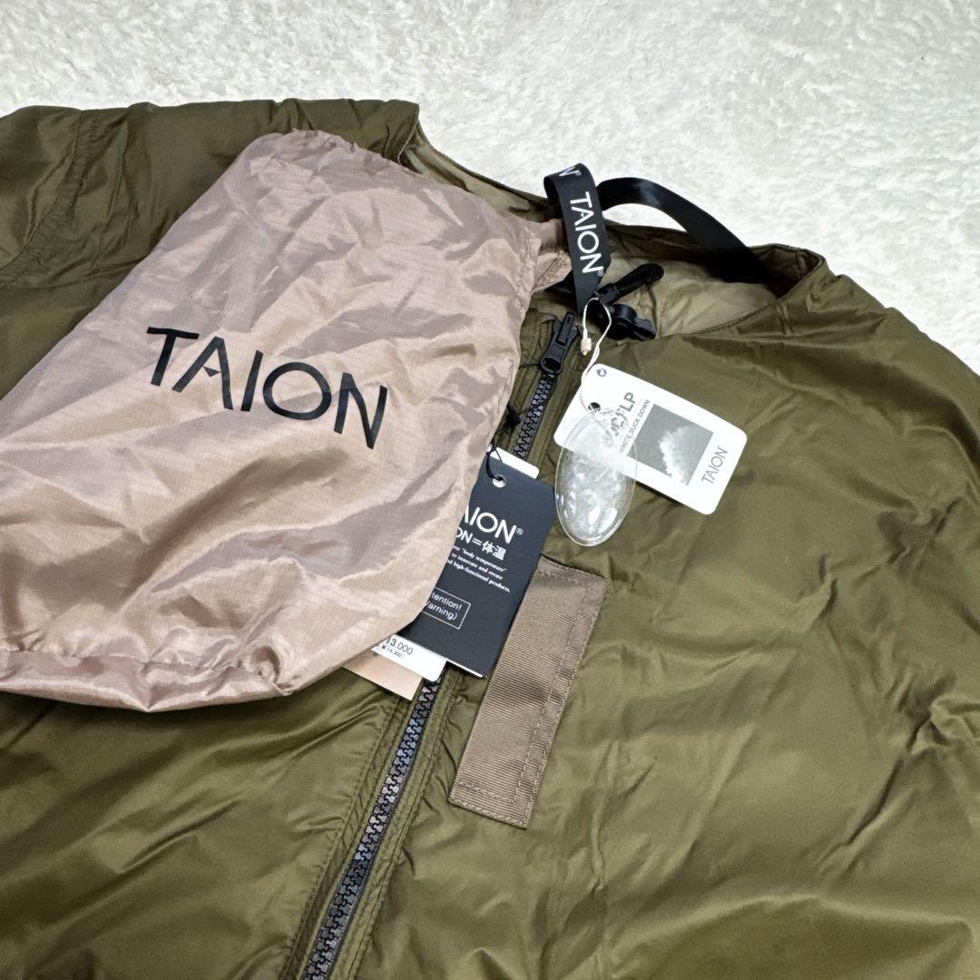 タグ付き【未使用品】TAION 別注 ミリタリー リバーシブル インナーダウン