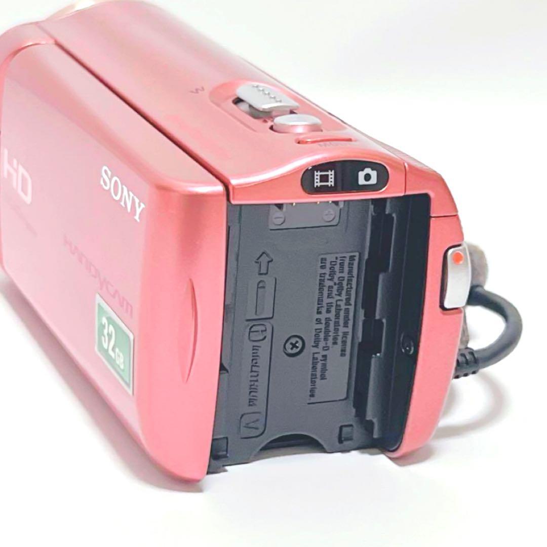 極美品 SONY HDR-CX270V ビデオカメラ ピンク デジタルカメラ