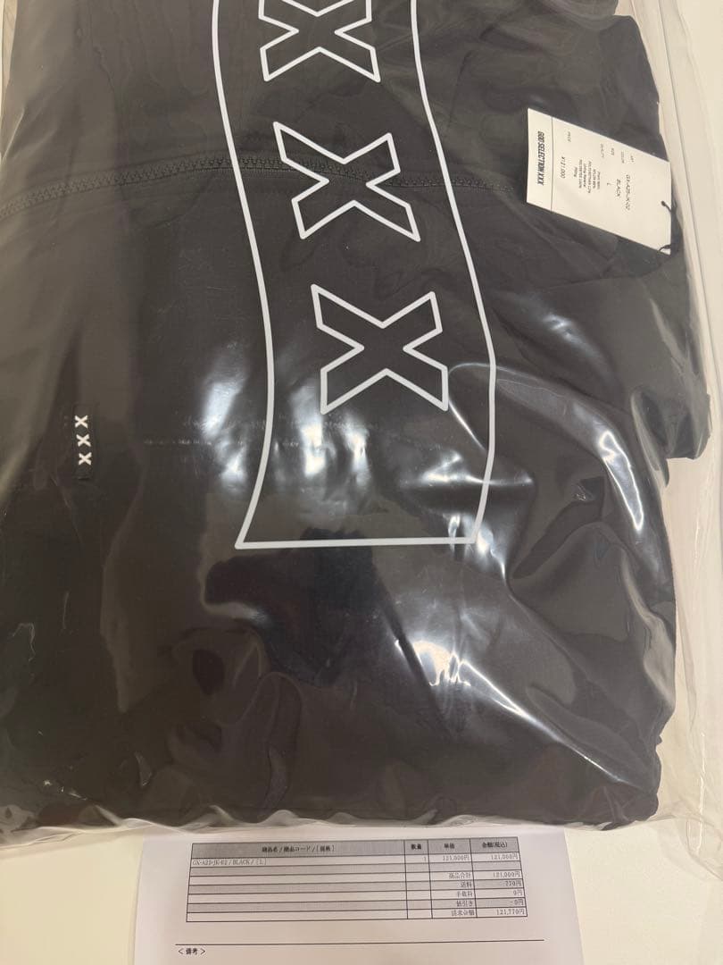 GOD SELECTION XXX ダウン ジャケット ブラック L