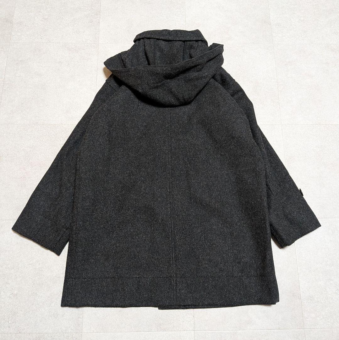 極美品✨️24AW MHL. ベーシックウールメルトンコート 定価6.4万