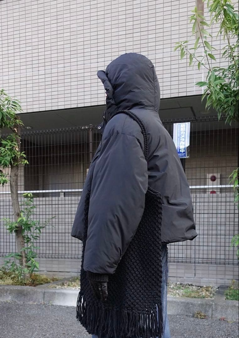 k*i様 Wide & Short length Black puffer ja