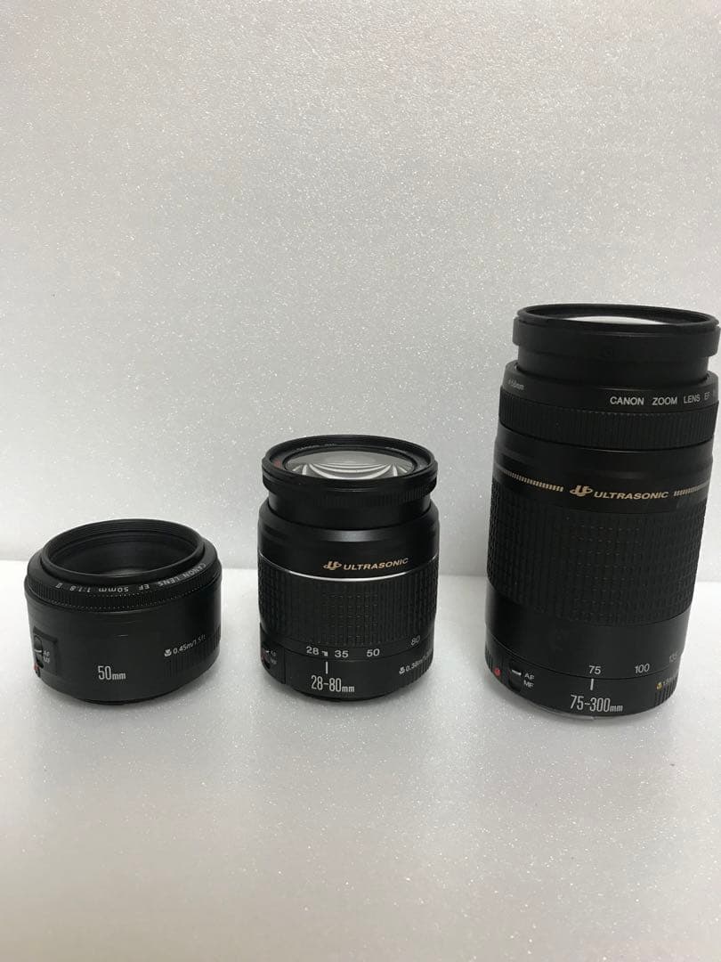 キャノン☆Canon EOS 5D MarkIII標準&望遠&単焦点レンズセット